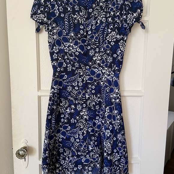 Printed J.Crew dress - Picture 2 of 2